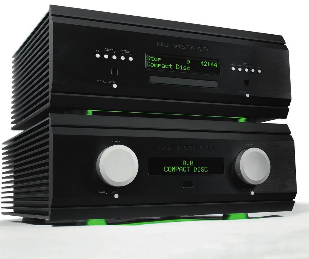 Musical Fidelity Nu-Vista CD Player, Nu-Vista 800 HIGH-END HASTA NU VISTA Prestiżowa gama Nu-Vista ma już kolejną odsłonę, a debiut urządzeń pod tą nazwą miał miejsce w późnych latach 90.