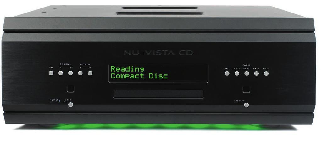HIGH-END Musical Fidelity Nu-Vista CD Player, Nu-Vista 800 Odtwarzacz Nu-Vista CD Player Nazwa Nu-Vista CD Player jest bardzo wymowna, ale nie powstrzymuje przed pytaniem: dlaczego firma taka, jak