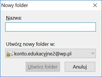 Przenoszenie wiadomości między folderami). UWAGA! Pamiętajmy, że po kolejnym otwarciu Thunderbird pokaże nam listę wiadomości ostatnio otwieranego folderu.