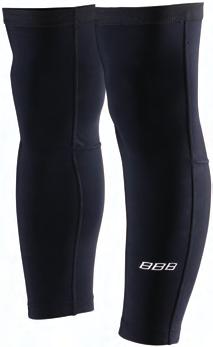 czarny XL BBW-359 BBB ColdShield Ocieplane nogawki wykonane z tkaniny Carvico Vuelta, idealnej na    n Odblaskowe akcenty na bokach