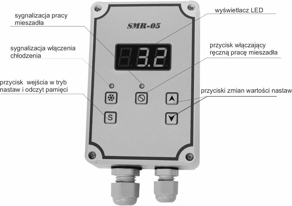 czas softstartu agregatu (SMR-5S) 6 sek. czas płynnego wyłączenia agregatu (SMR-5S) 6 sek.