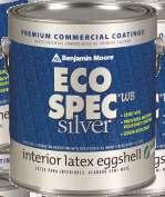 Wnętrza / Farby Zero LZO ECO SPEC WB SILVER Interior Latex Flat Finish 473 Wodorozcieńczalna, wewnętrzna farba akrylowa Zero LZO z mikrocząsteczkami aktywnego srebra zapobiegającymi rozwojowi