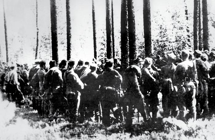 Puszcza Rudnicka, sierpień 1944 r.; oddziały kpt. Adama Boryczki Tońki i por. Edwarda Banasikowskiego Jeża przedzierają się do Polski centralnej, uciekając przed sowiecką niewolą.
