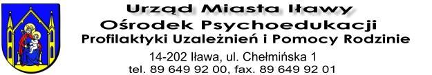 Krzysztof Bobrowski R A P O R T Z BADAŃ ANKIETOWYCH ROZPOWSZECHNIENIA UŻYWANIA ALKOHOLU I INNYCH SUBSTANCJI PSYCHOAKTYWNYCH WŚRÓD UCZNIÓW IŁAWSKICH GIMNAZJÓW 2010