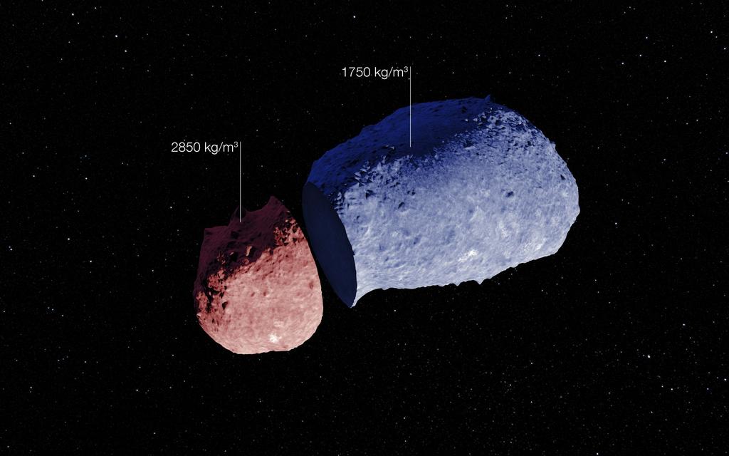 nieregularnym kształcie i rozmiarach 540x310x250 m, odwiedzona przez