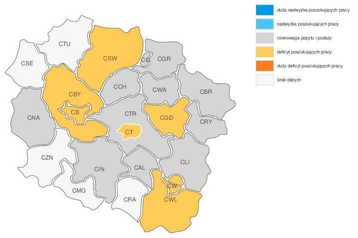 Szczegółowe dane statystyczne dotyczące zawodu znajdują się w tabeli zamieszczonej w ANEKSIE. 3.