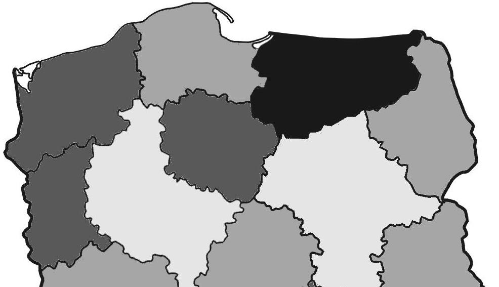 172 Egzamin maturalny. Geografia. Poziom rozszerzony. Zbiór zadań Zadanie 304. Na mapach przedstawiono zróżnicowanie stopy bezrobocia (w procentach) i salda migracji (w promilach) w Polsce w 2011 r.