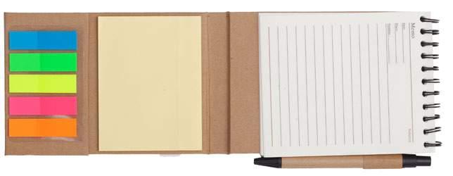 żółtych karteczek samoprzylepnych (80 g/m 2 ), długopis oraz foliowe zakładki