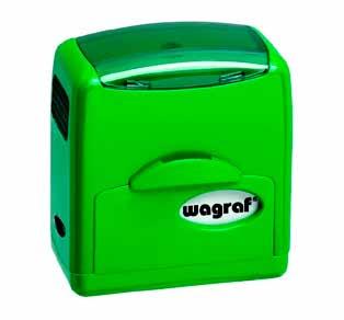 pieczątki WAGRAF Model Pole odbicia (mm) Cena automatu polan 1s 28x10 20,00 polan 2s 39x15