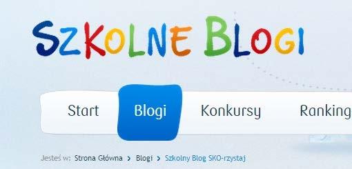 Szkolny Blog SKO-RZYSTAJ od marzec 2015 Na portalu Szkolne Blogi na bieżąco aktualizowany jest