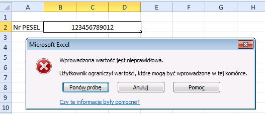 WPISYWANIE DAT Z OKREŚLONEGO PRZEDZIAŁU CZASU Data początkowa i Data końcowa musi być podana w poprawnym zapisie Excela, tzn. rokmiesiąc-dzień (koniecznie z myślnikami!