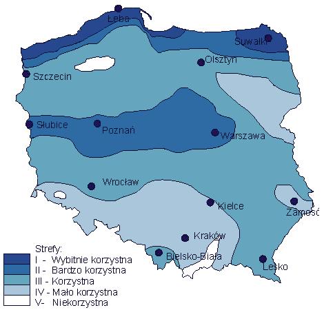 Finlandia 47,6% Niemcy 21,7% W Polsce udział produkcji energii odnawialnej w produkcji energii ogółem w 2010 roku wynosił 10,22 % i był wyższy o 1,7 % niż rok wcześniej.