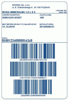 Etykieta logistyczna Etykieta logistyczna jest jednym z podstawowych narzędzi, stosowanych do oznaczania i monitorowania przepływu ładunków - jednostek