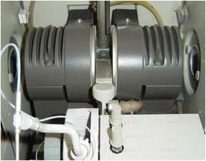 Lampa HCl Lampa EDL Modulator - w najprostszej wersji, to mechaniczne urządzenie (wiatraczek), które cyklicznie przesłania, na ułamek sekundy, promieniowanie pochodzące z lampy.