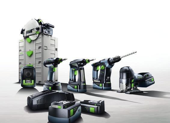 Klasa Festool 18 V Po prostu inteligentna technologia AIRSTREAM. Nie zastanawiasz się czy możesz zacząć po prostu to wiesz.