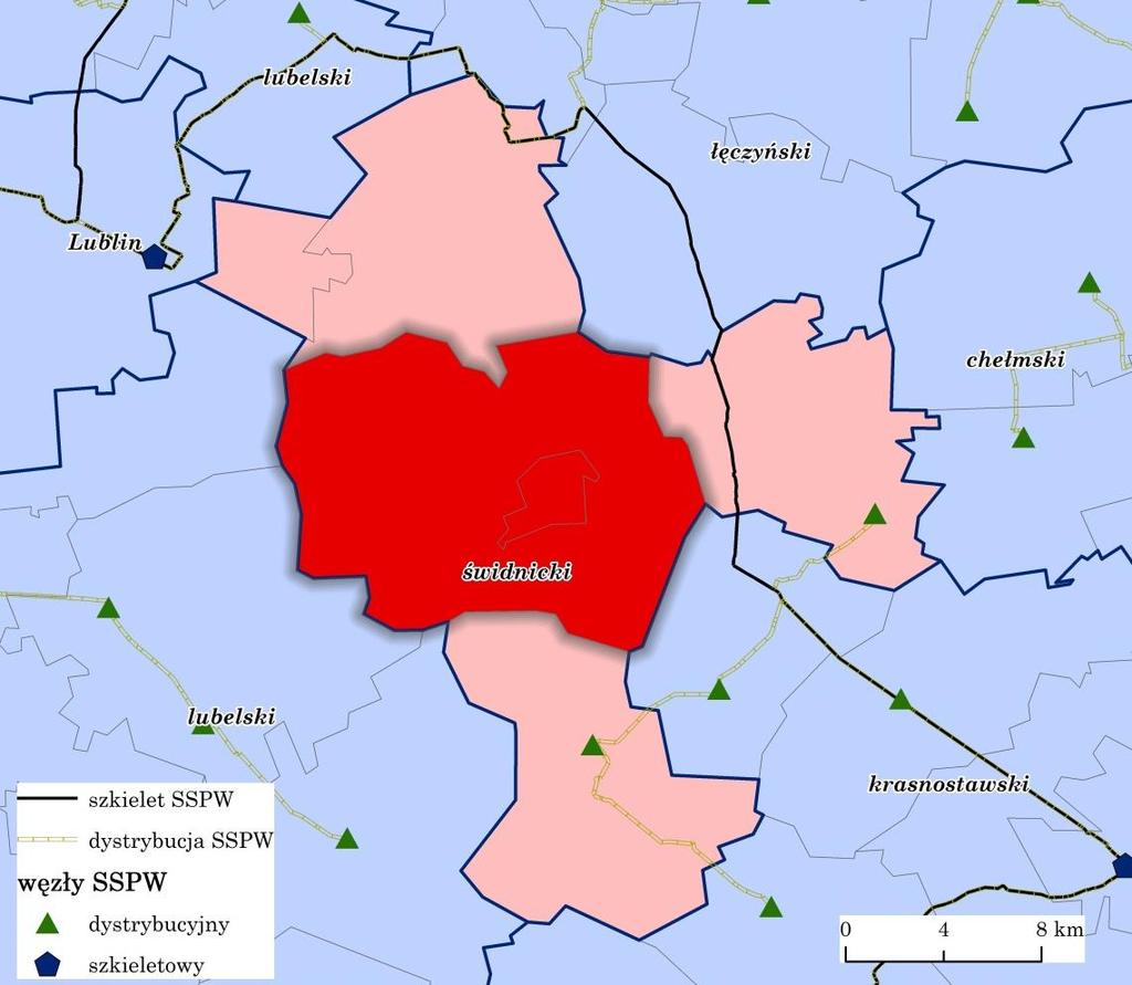 tylko jedna odpowiednia infrastruktura szerokopasmowa lub co do którego istnieje wiarygodny plan inwestycyjny jednej infrastruktury w najbliższych 3 latach.