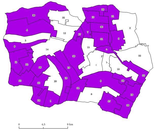 SFERA PRZESTRZENNO-FUNKCJONALNA SFERA TECHNICZNA KONCENTRACJA