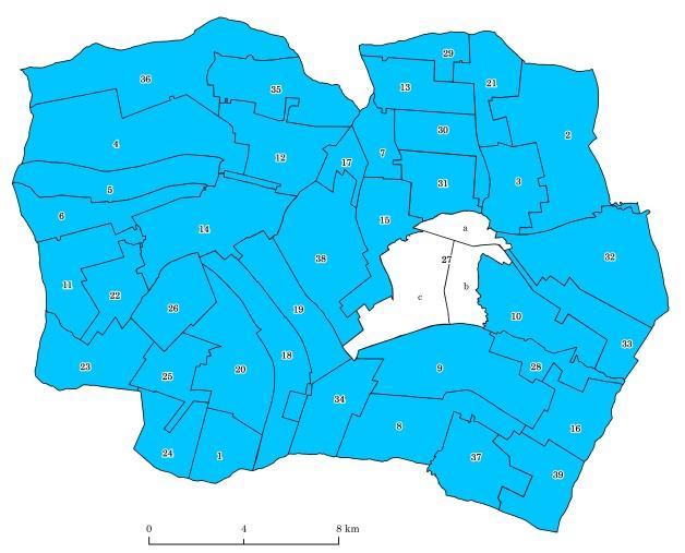 obejmująca podział na 5 sfer: społeczną, gospodarczą, środowiskową,