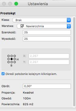 warstwy projektowej, a następnie wybieramy opcję Edytuj i wpisujemy nazwę Nawierzchnie. 2.