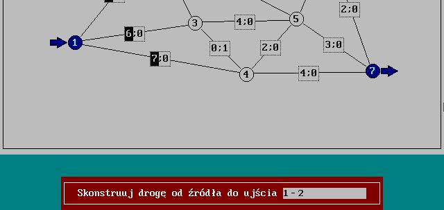 8.4. Maksymalny przepływ w sieci 8.4.2.