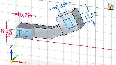Jest to szczególnie przydatne w przypadku części symetrycznych podczas wprowadzania późniejszych modyfikacji. Przykładowo: wymiary 10 mm i 22.