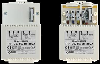 Akcesoria Transformatory Akcesoria Transformatory KOD / NAZWA: AWT 050 v 1.2 / Transformator TRP 20VA/16V/18V AWT 053 v 1.2 / Transformator TRP 20VA/12V/14V AWT 150 v 1.