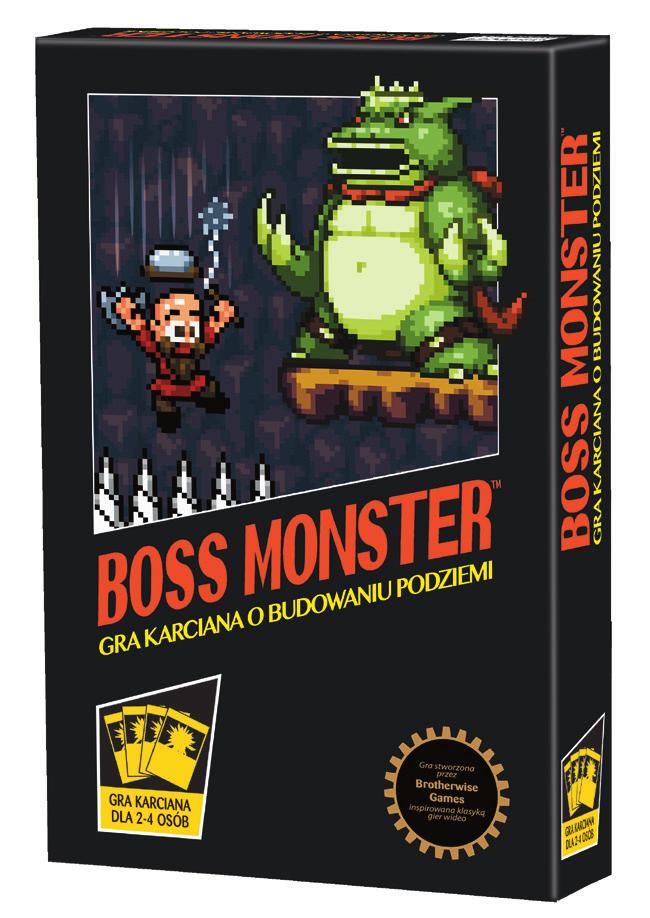 Boss Monster: Następny poziom. Najczęściej zadawane pytania (FAQ) Niniejszy dokument zawiera odpowiedzi na pytania dotyczące gry Boss Monster: Następny poziom.