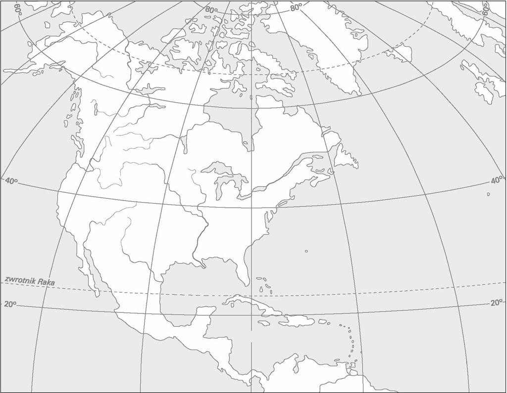 Odnajdź współrzędne geograficzne punktów: Saint Louis, Mexico City, Statua Wolności Nowy Jork, Waszyngton, Ontario, St.