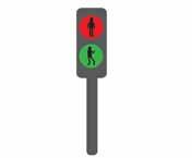 Sygnalizacja świetlna umożliwia pieszym bezpieczne przejście na drugą stronę jezdni. Zmieniające się kolory na sygnalizatorze informują Cię, kiedy możesz przejść na drugą stronę ulicy.
