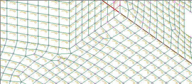 Gdy model matematyczny zostanie obliczony lokalne osie i ich kierunki (z uwzględnieniem osi globalnych) muszą zostać ponownie zdefiniowane. 1. Po wybraniu opcji polecenia zaznacz pole. 2.