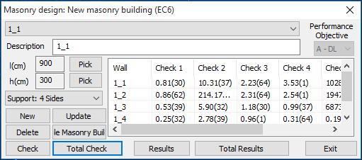 SCADA Pro skanuje wybrane ściany, najpierw poziomo a następnie pionowo, fragmenty ścian zostają wykrywane i wszystkie punkty kontroli zostają zastosowane dla każdego fragmentu.