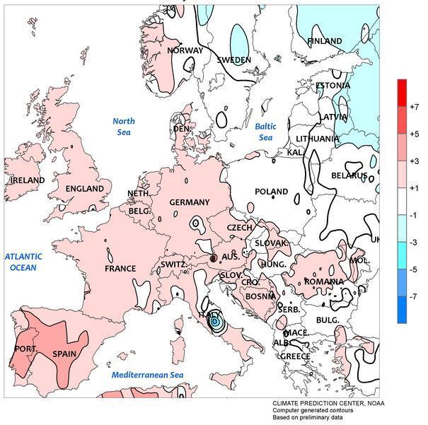 5 MAPA 3 Odchylenie temperatury od normy w