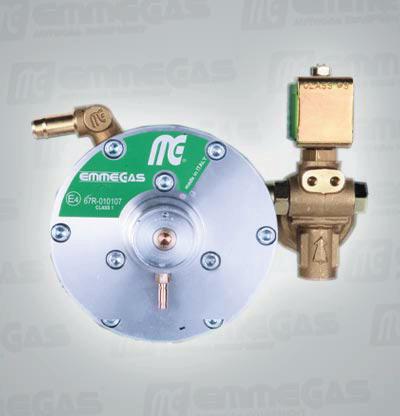 REDUKTORY LPG ML 04 J / XJ With lock-off Injection valve Homologacja ECE R 67-01 Dane techniczne: - Jednostopniowy, z wbudowanym elektrozaworem LPG, odpowiedni tylko dla systemów sekwencyjnego