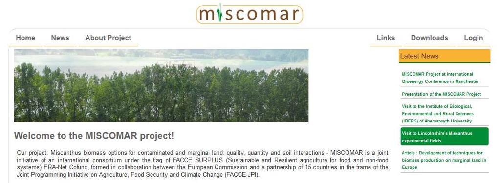 Zrzutka ze strony projektu www.miscomar.eu https://www.researchgate.