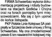 przewoźników realizujących uprawnienia do ulgowych przejazdów, na zasadach określonych w Porozumieniu