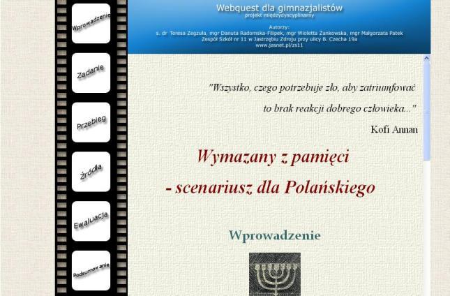 Rozwijanie wyobraźni i twórczości WebQuesty rozwijają wyobraźnię i twórczość poprzez: budowanie internetowych baz danych