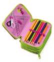 school school bag pencil case book 1 Listen, point and sing. 1/34 2 Listen and point.