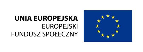 Europejskiego Funduszu Społecznego w projekcie pt.