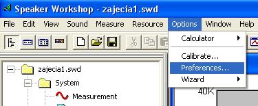 A następnie w zakładce Impedance, w polu