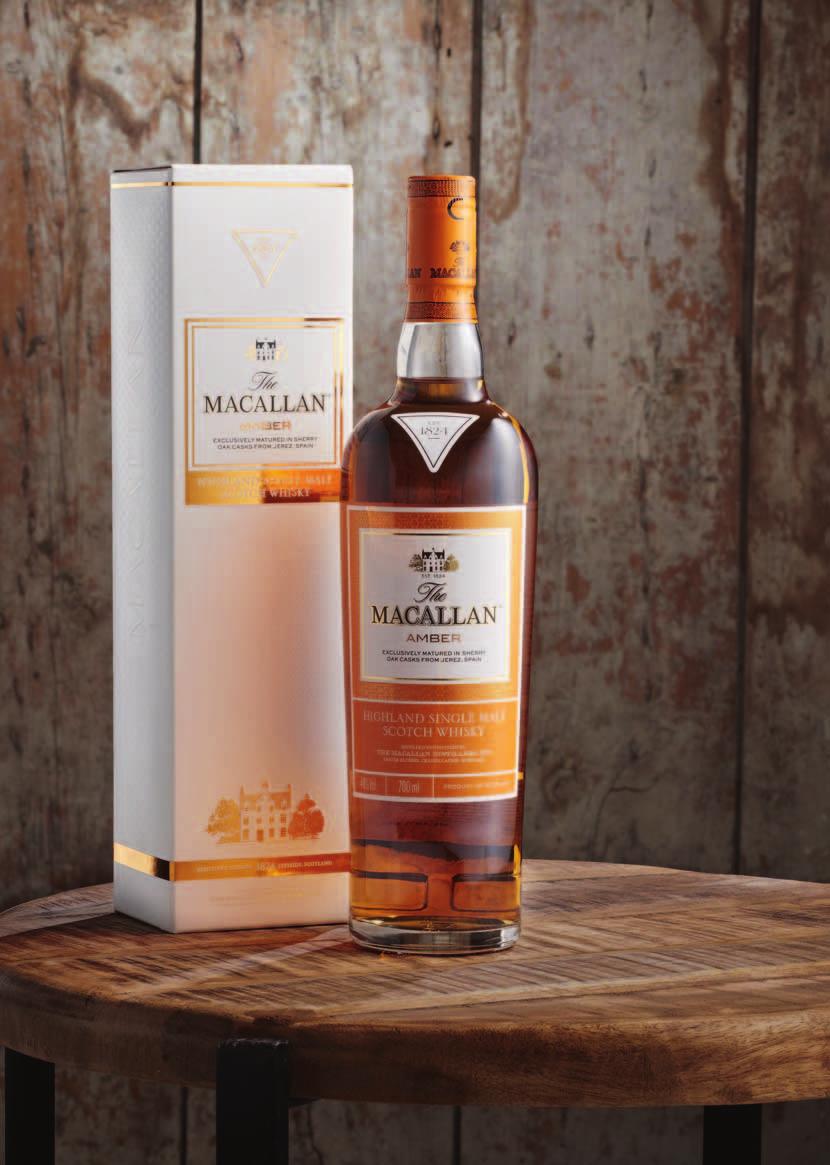 M ZKOCJ D WKY MC MBR 0,7 l 285,70/l 199 99 PORZY PRODUKCJ WKY he Macallan była jedną z pierwszych legalnie działających destylarni whisky.