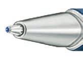 Długopis triplus ball S 431 Na wymienne wkłady Ergonomiczna obudowa o przekroju w kształcie trójkąta zapewnia wyjątkowy komfort pisania Metalowa końcówka oraz wykończenia Antypoślizgowa, gumowa