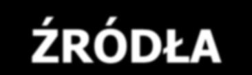 ŹRÓDŁA ustawa z dnia 16.02.2007 r. o ochronie konkurencji i konsumentów (Dz. U. Nr 50, poz.