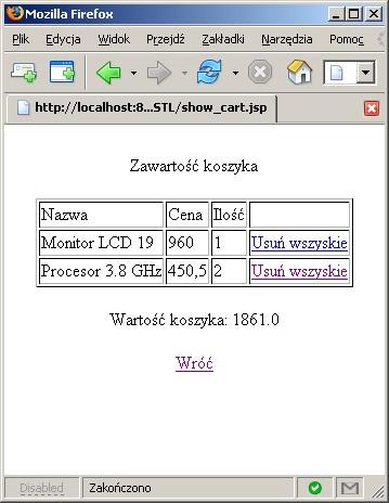 26. Sprawdź działanie sklepu dla innej lokacji. Możesz to zrobić używając np.