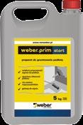 szybki i łatwy w stosowaniu weber.floor 50 weber.floor 0 weber.floor HB protect weber.