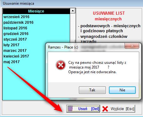 Po dokonaniu zmian w miesiącach poprzednich (dodaniu składników do listy płac, zdefiniowaniu nowej listy płac), możemy ponownie utworzyć umowy i aneksy w maju 2017.