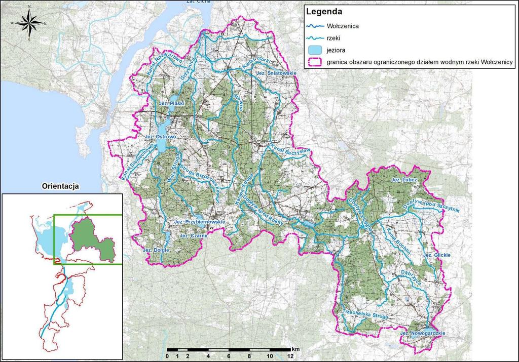 Załącznik Nr 4 do Rozporządzenia Dyrektora Regionalnego Zarządu Gospodarki Wodnej w Szczecinie z dnia 20 marca 2017 r.