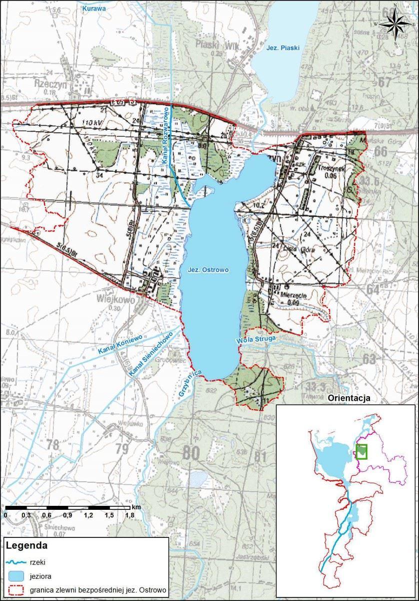 Załącznik Nr 8 do Rozporządzenia Dyrektora Regionalnego Zarządu Gospodarki Wodnej w Szczecinie z dnia 20 marca 2017