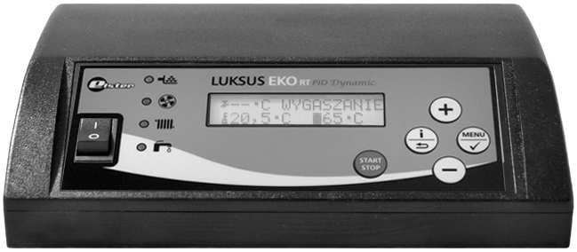 Z DOZOWNIKIEM LUKSUS EKO T PID Dynamic INSTRUKCJA MONTAŻU I OBSŁUGI Luksus EKO T PID Dynamic jest regulatorem temperatury