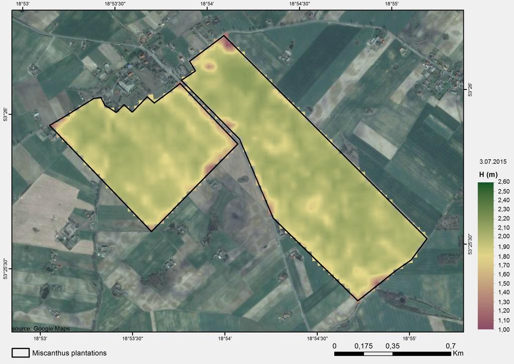 NDVI Map for
