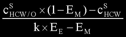 The difference in the formulas for methane concentration leads to a difference in the formulas for total hydrocarbons.